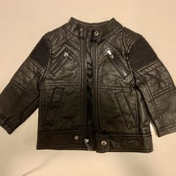Leather Kids Jacket