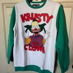 Cakeworthy Kristy The Clown Pullover New M
