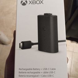 XBOX Controller Rechargeable Battery with USB C Cable