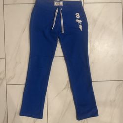 Abercrombie & Fitch Kid’s Girl’s Large Blue Drawstring Sweatpants