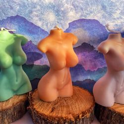 Body Shape Pillar Candles 