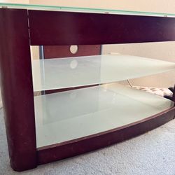 Modern Glass TV Stand / Entertainment Center 