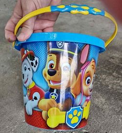 Paw Patrol bucket