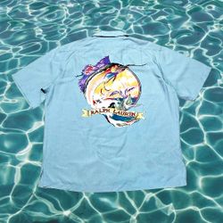 Polo Ralph Lauren Marlin Shirt Large 
