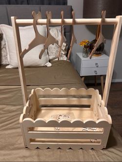 Brand new! Wood baskets for gift