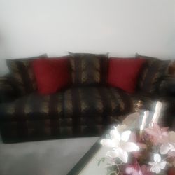 Nice! Sofa w/ Queen Bed & Loveseat