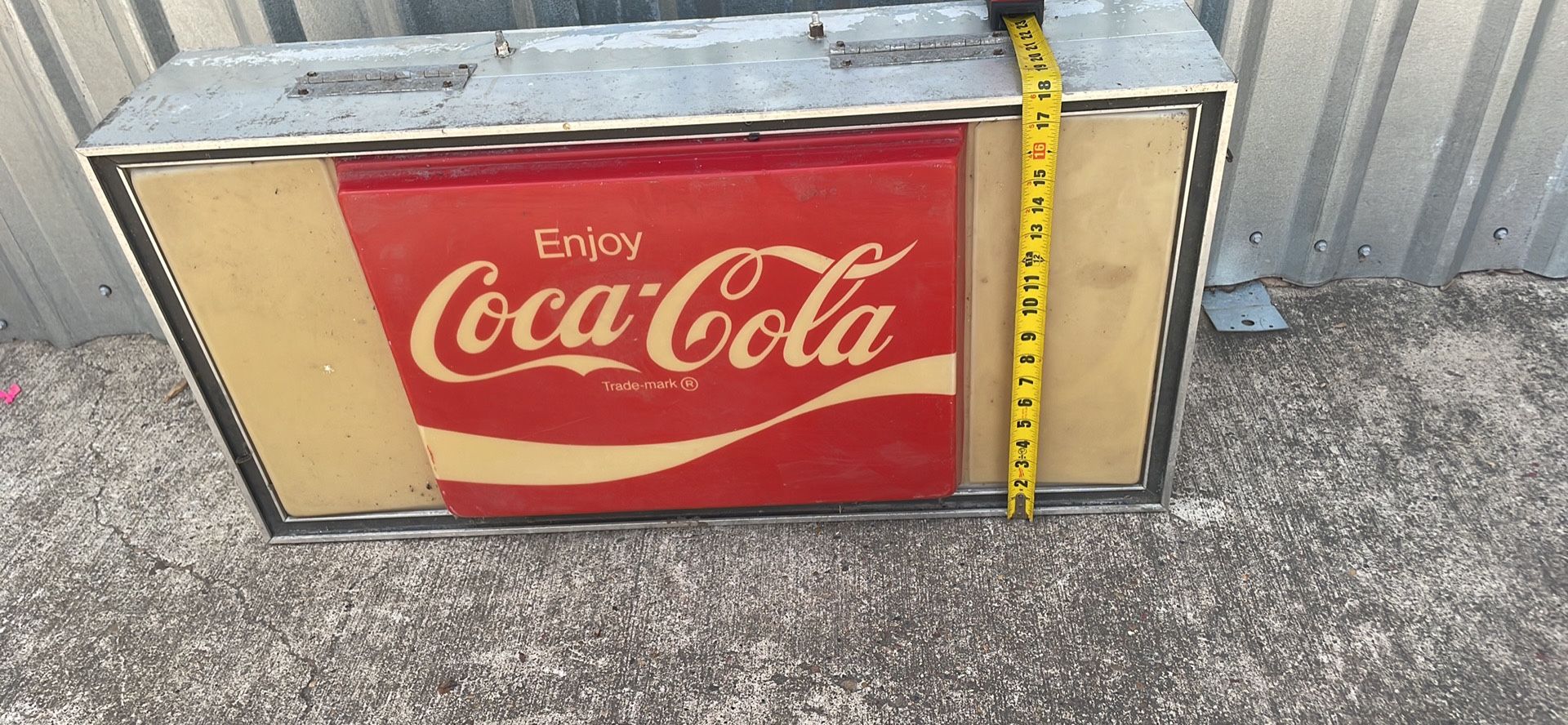 Coca Cola Light Sign