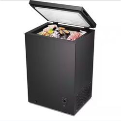 20.94 in. W 2.7 cu. ft. Manual Defrost Chest Freezer with Adjustable Temperature Controls in Black