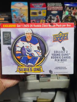 2025-26 Upper Deck Series 1 Hockey Mega Box! New Factory Sealed!