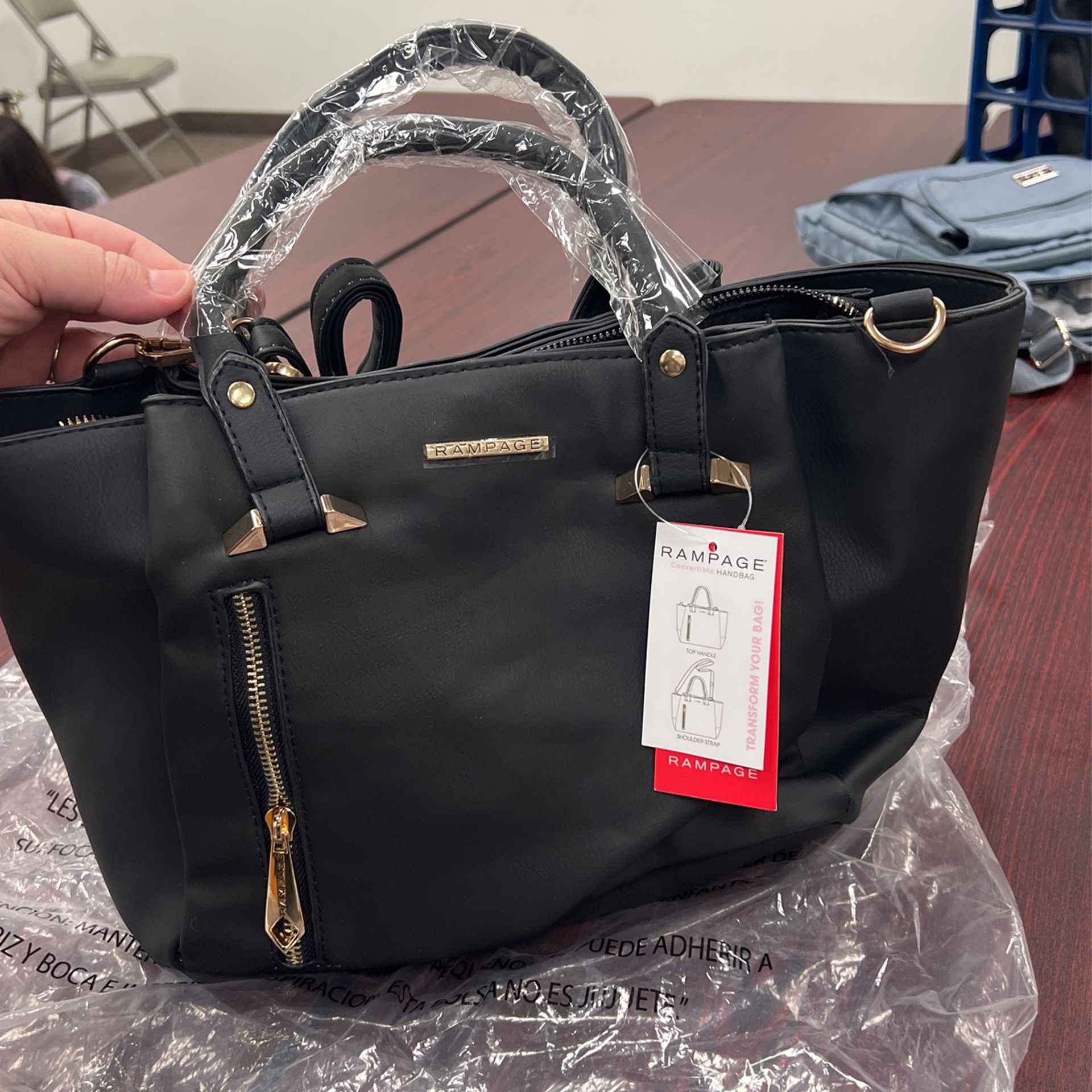 Rampage Black Purse All New With Tags