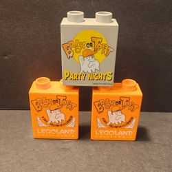 2007 2008 Legoland California Brick or Treat Halloween Promo Lego Duplo Orange Grey