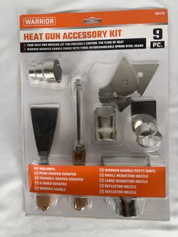 Warrior 9 Pc. Heat Gun Accessory Kit