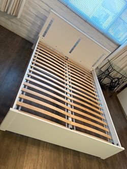 Queen bed frame