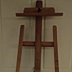 Wooden Easel A Frame adjustable 