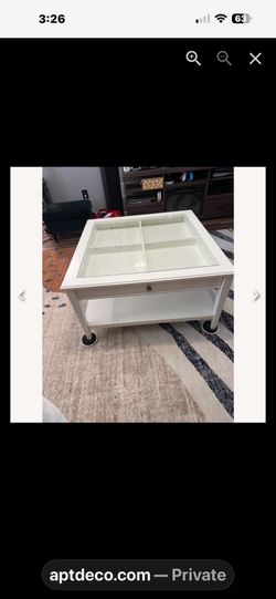 IKEA Liatorp Coffee Table With Storage