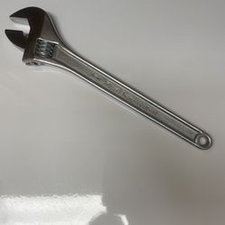 SNAP ON BLUE POINT 15" HEAVY DUTY ADJUSTABLE CRESCENT WRENCH