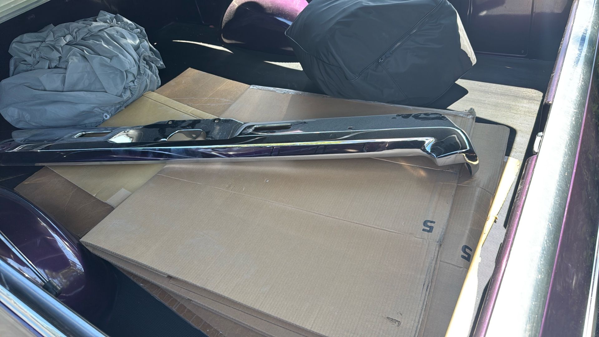 original 1972 rear bumper