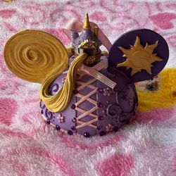 Disney Princess Rapunzel Mickey Ear Hat Ornament 