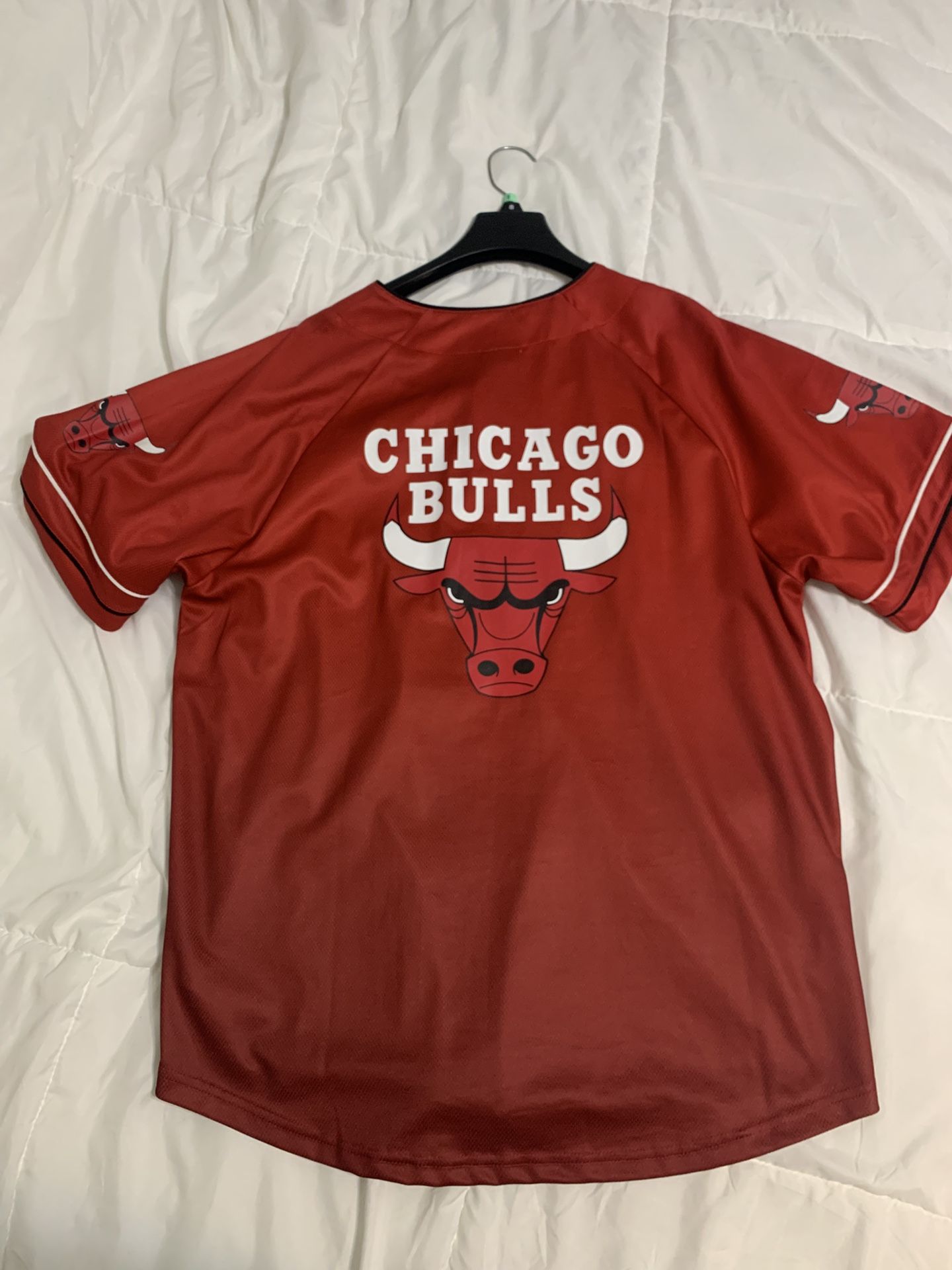 Chicago bulls ultra game Baseball jersey