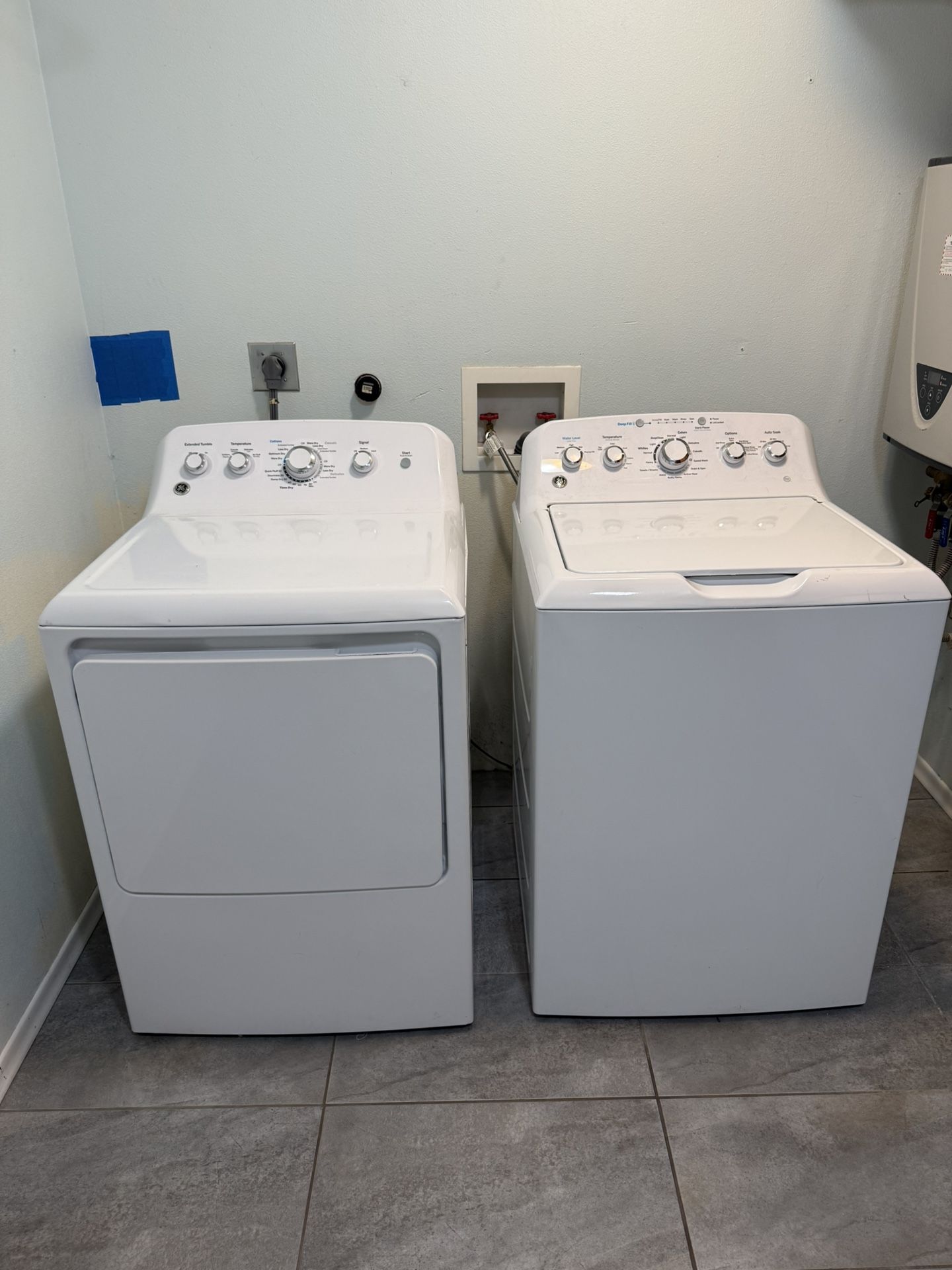 GE Washer And Dryer WITH WARRANTY