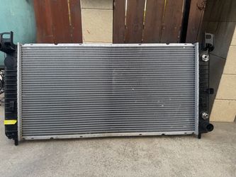 Engine cooling radiator