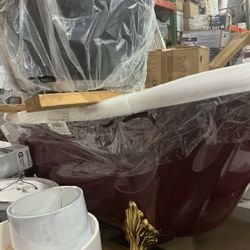 60 inch claw foot tub