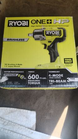 ONE+ HP 18V Brushless Cordless Compact 1/2 in 4 Mode Impact Wrench (Tool Only)