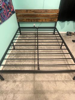 Queen bed frame