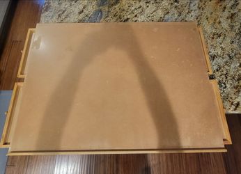 Puzzle Table with 4 drawers.