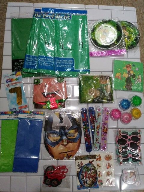 Ben 10 Birthday Party Decorations