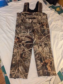 Lacrosse Neoprene Outdoor Hunting Bibs Advantage Max 4 Camo Size Medium 11 On Tag 