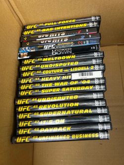 18 ufc mma dvd movies