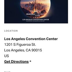 Selling 2 VIP Sat Tickets