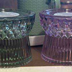 Bath And Body Works 3- Wick Candle Holders 