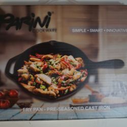 Parini Cookware Preseasoned Cast Iron