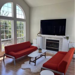 🔶 Unique Pair of IKEA ERSKA Sofa Beds – Modern & Bold 🔶