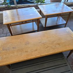 1960's Lane Coffee and End Table set  $595