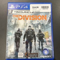 PS4 Tom Clancy’s the division(1562)