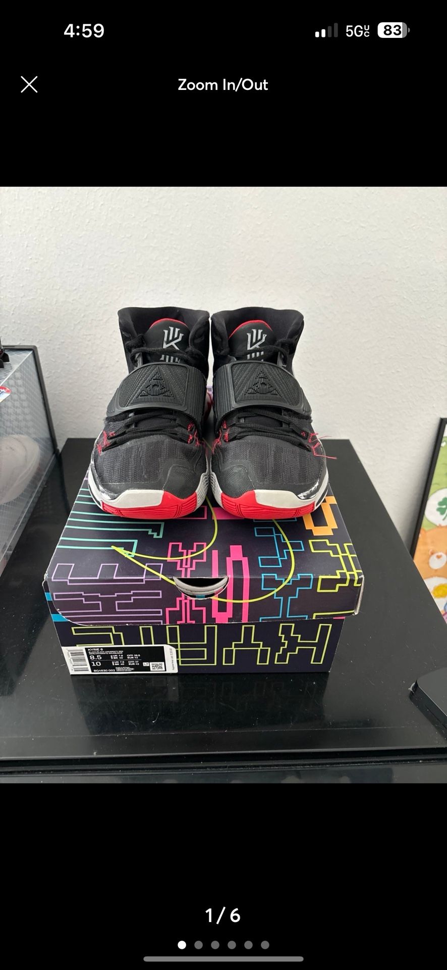 Nike Kyrie Irving Bred (Black/Red)