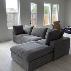 WJSHOME GREY CLOUD COUCH (Brand New)