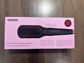 Brand New amika Straightening Brush 2.0