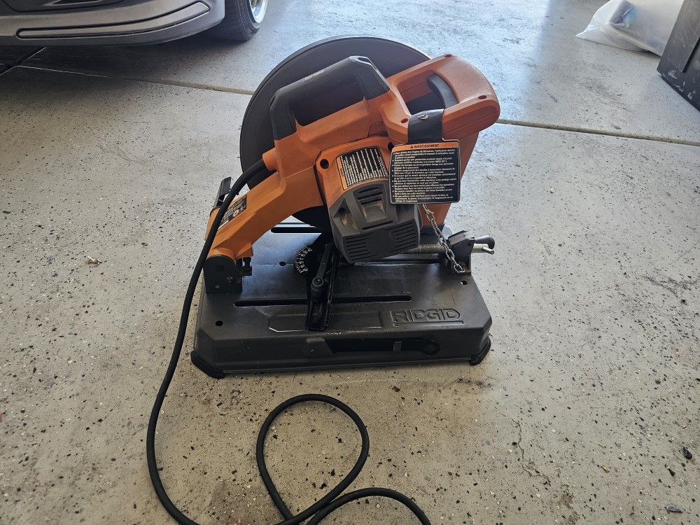 14 In Ridgid Metal Saw 