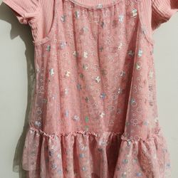 Disney Jumping Beans Pink Girl Dress