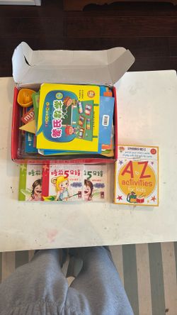 Chinese learning books and activities