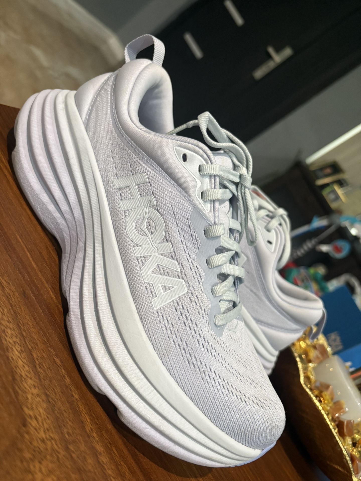 Hoka 8B Grey Shoes