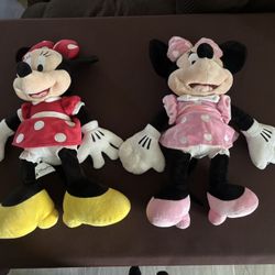 Stuffed Minnie Mouse 20”, great condition $7 ea