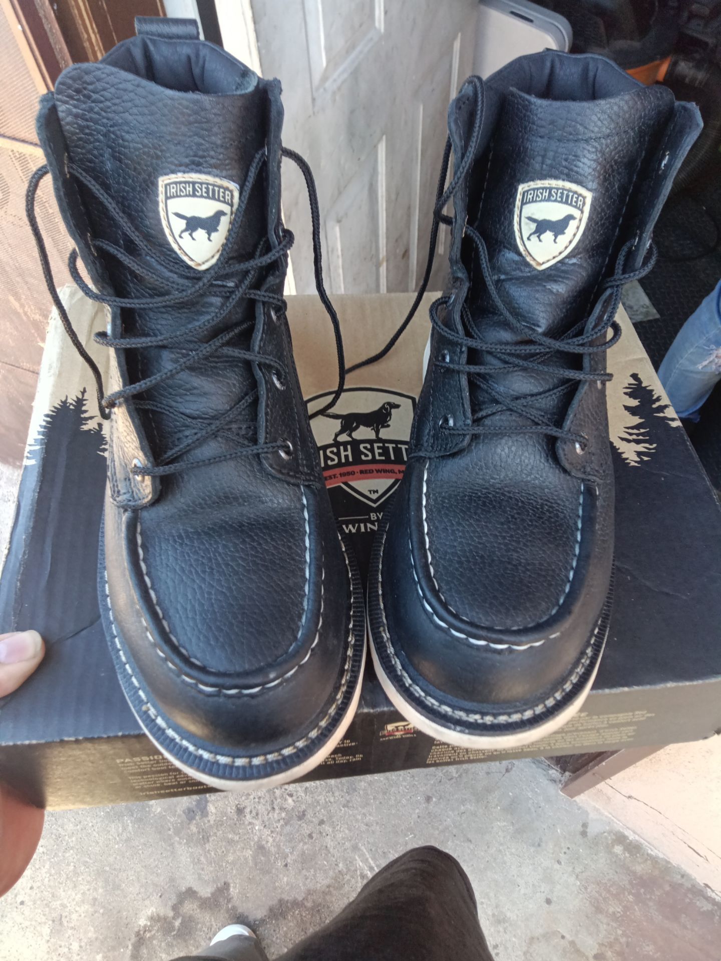 Irish Setter boots men's size 6