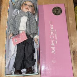 Ashley Cooper Limited Edition Porcelain Doll, Peyton