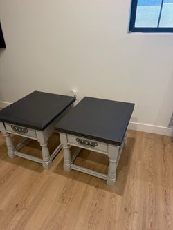 Two bedside tables