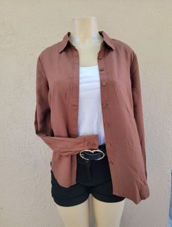 Brown Blouse